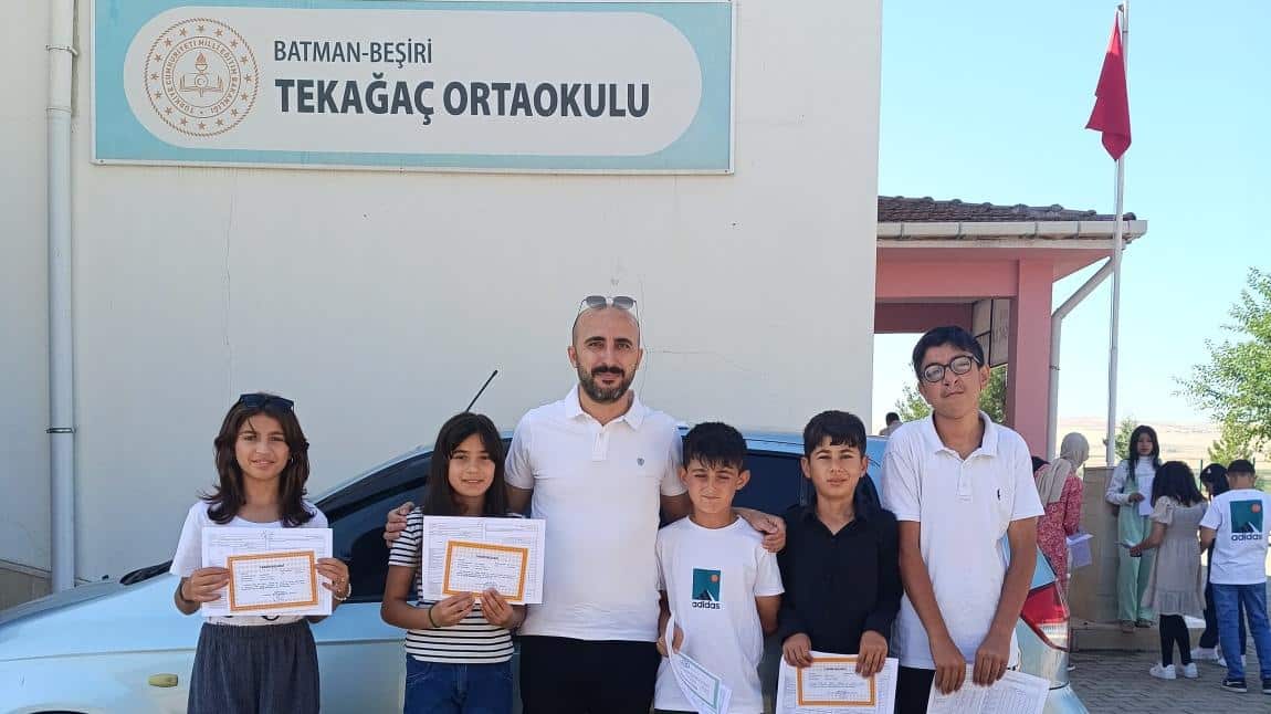 2024-2025 Eğitim Öğretim yılı karne dağıtımımızı yaptık.